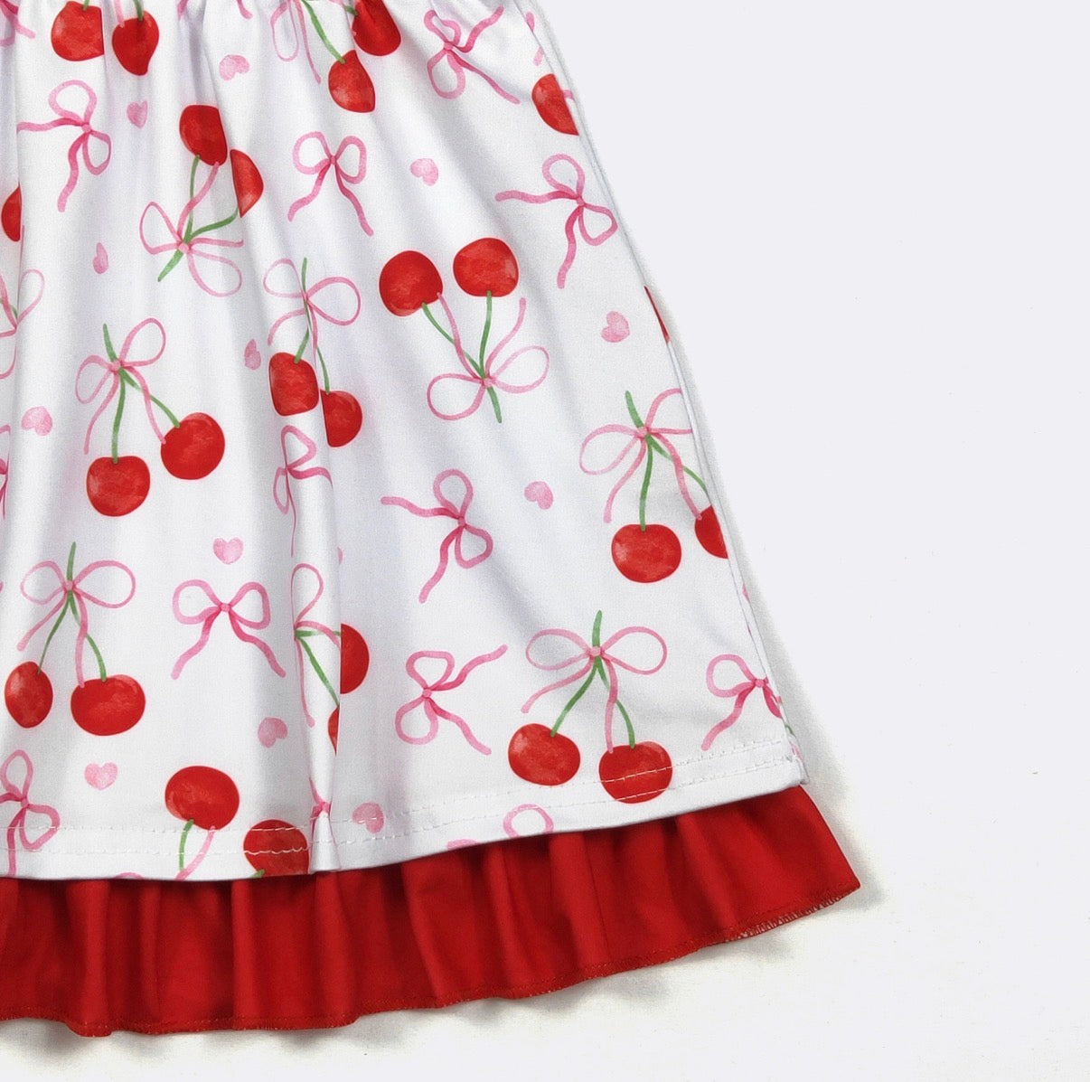 Coquette Cherries Dress by Clover Cottage