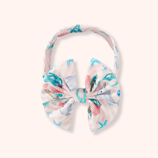 Dolphin Dreams Bow Headband by Pete + Lucy