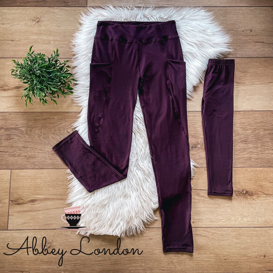 (Coffee) Toddler, Kids, Teen, Adult Leggings by Addy Cole