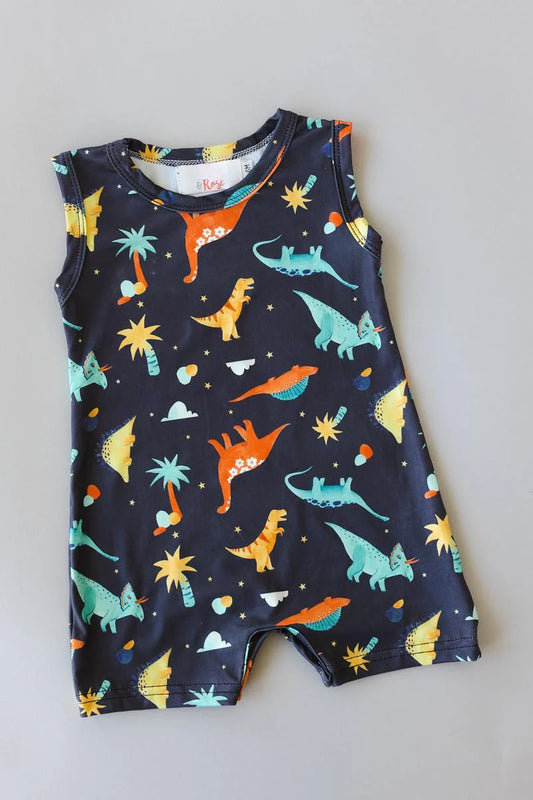 Dino-mite Shorty One Piece by Mila & Rose