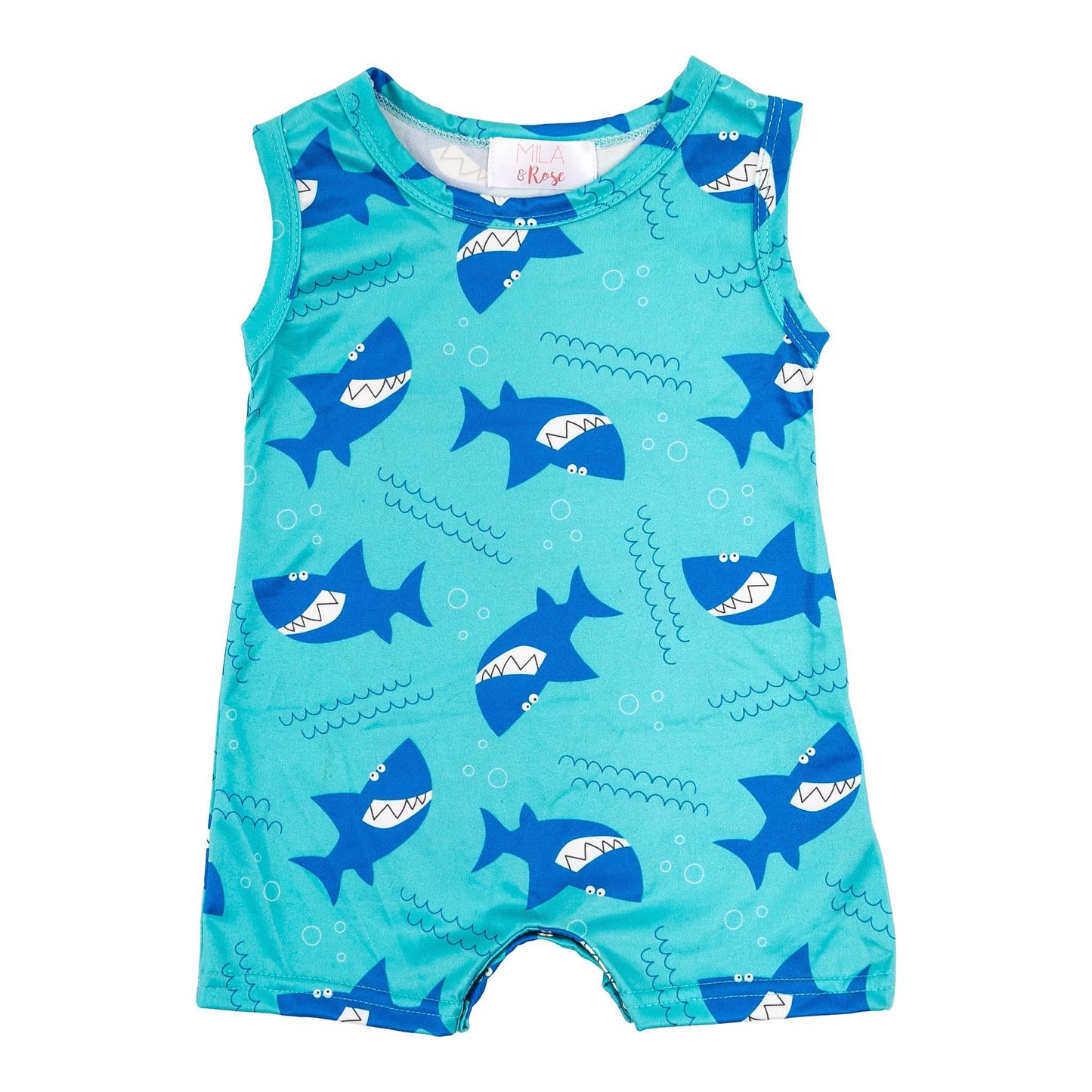 Sharky Shorty One Piece by Mila & Rose