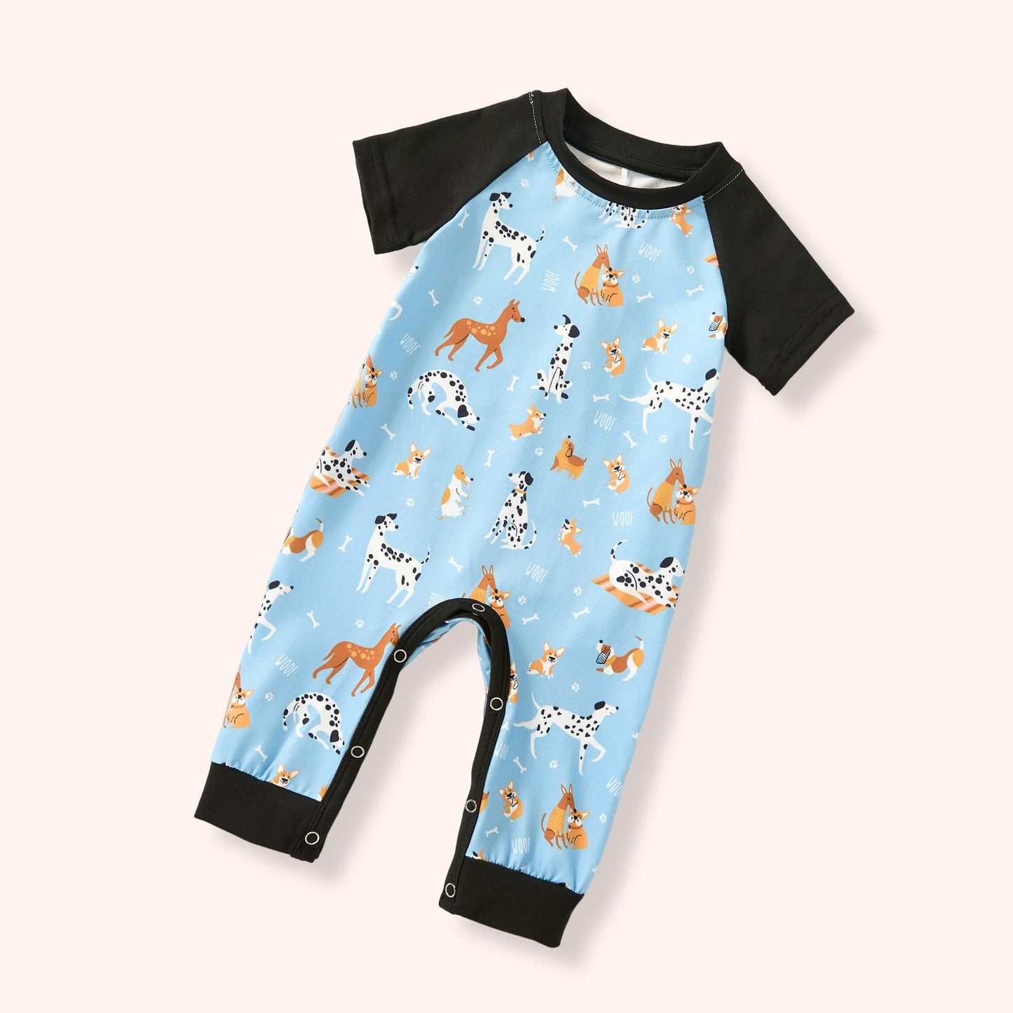 Playful Paws Boys’ Infant Romper by Pete + Lucy