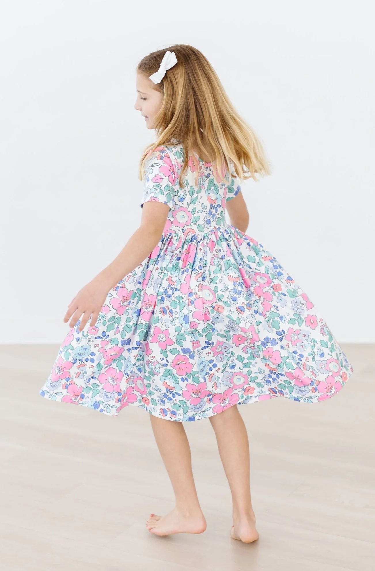 Hydrangea Pocket Twirl Dress by Mila & Rose