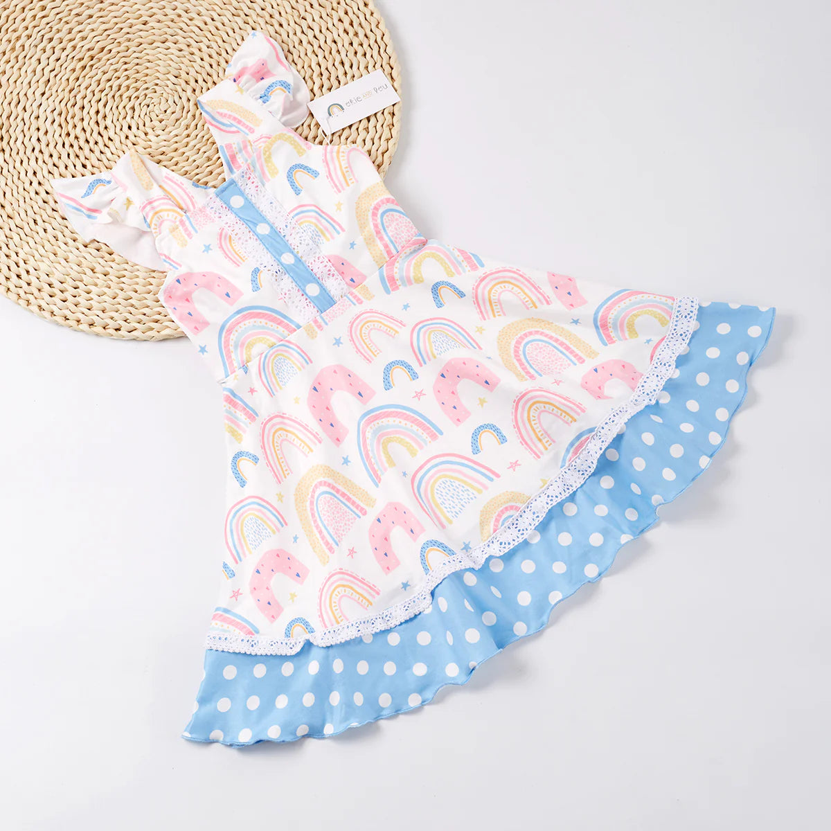 Over the Rainbow Dress by Okie & Lou