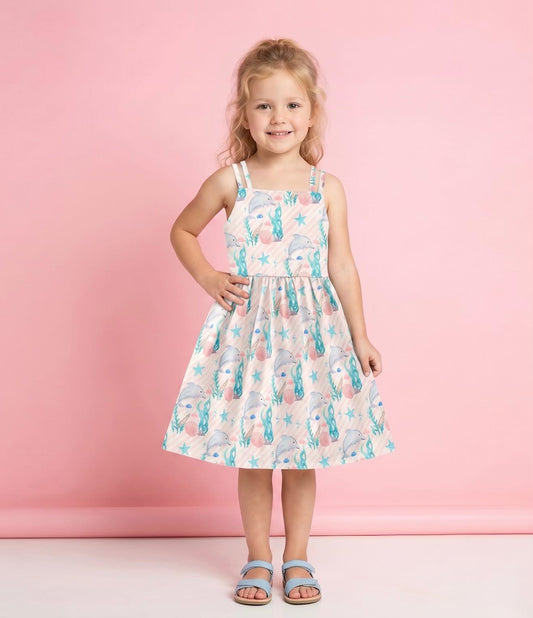 Dolphin Dreams Dress by Pete + Lucy