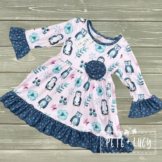 Penguins & Friends Dress by Pete + Lucy