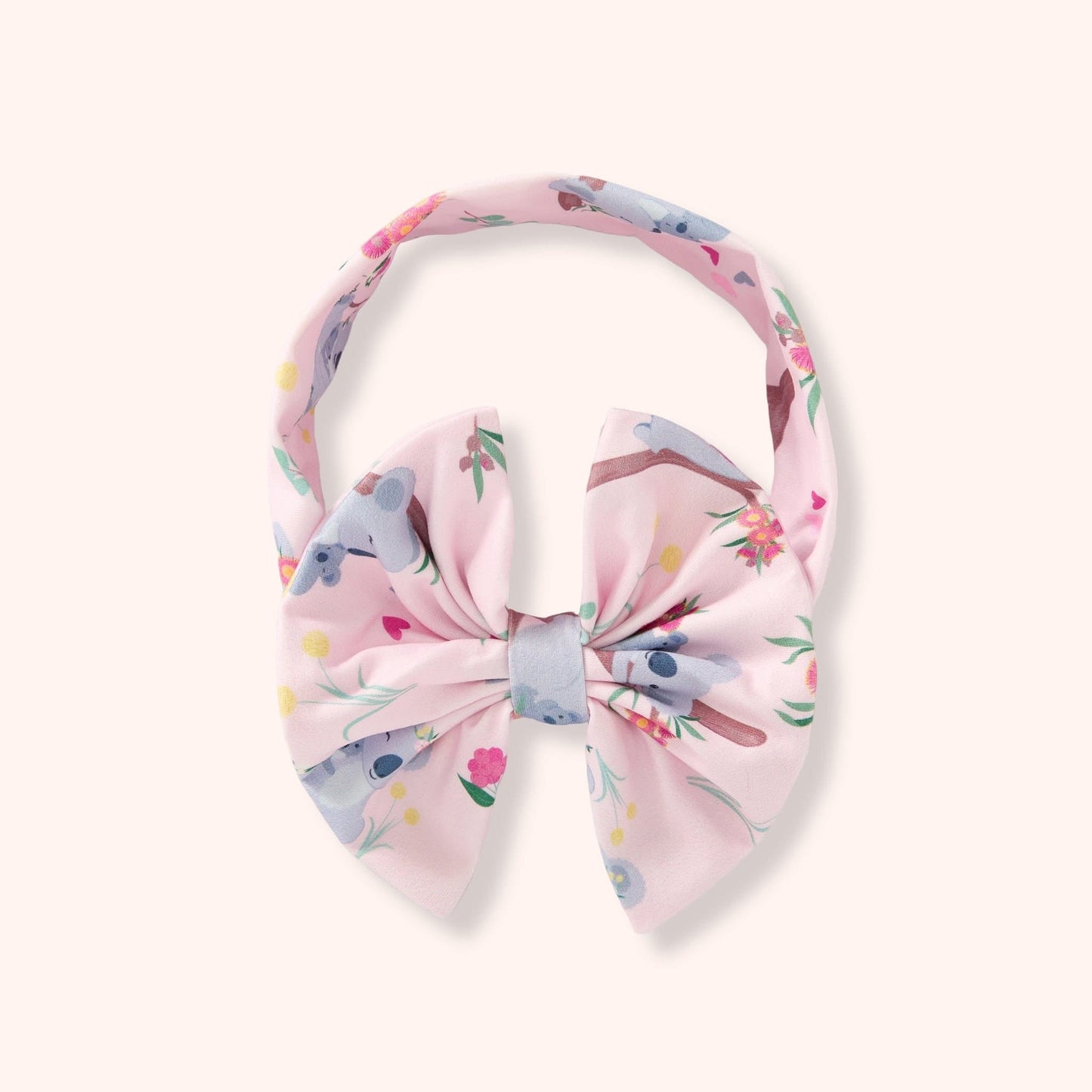 Koala Cuddles Bow Headband by Pete + Lucy