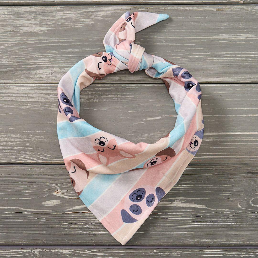 (Preorder) Puppy Blossoms Doggy Bandanna by Pete + Lucy