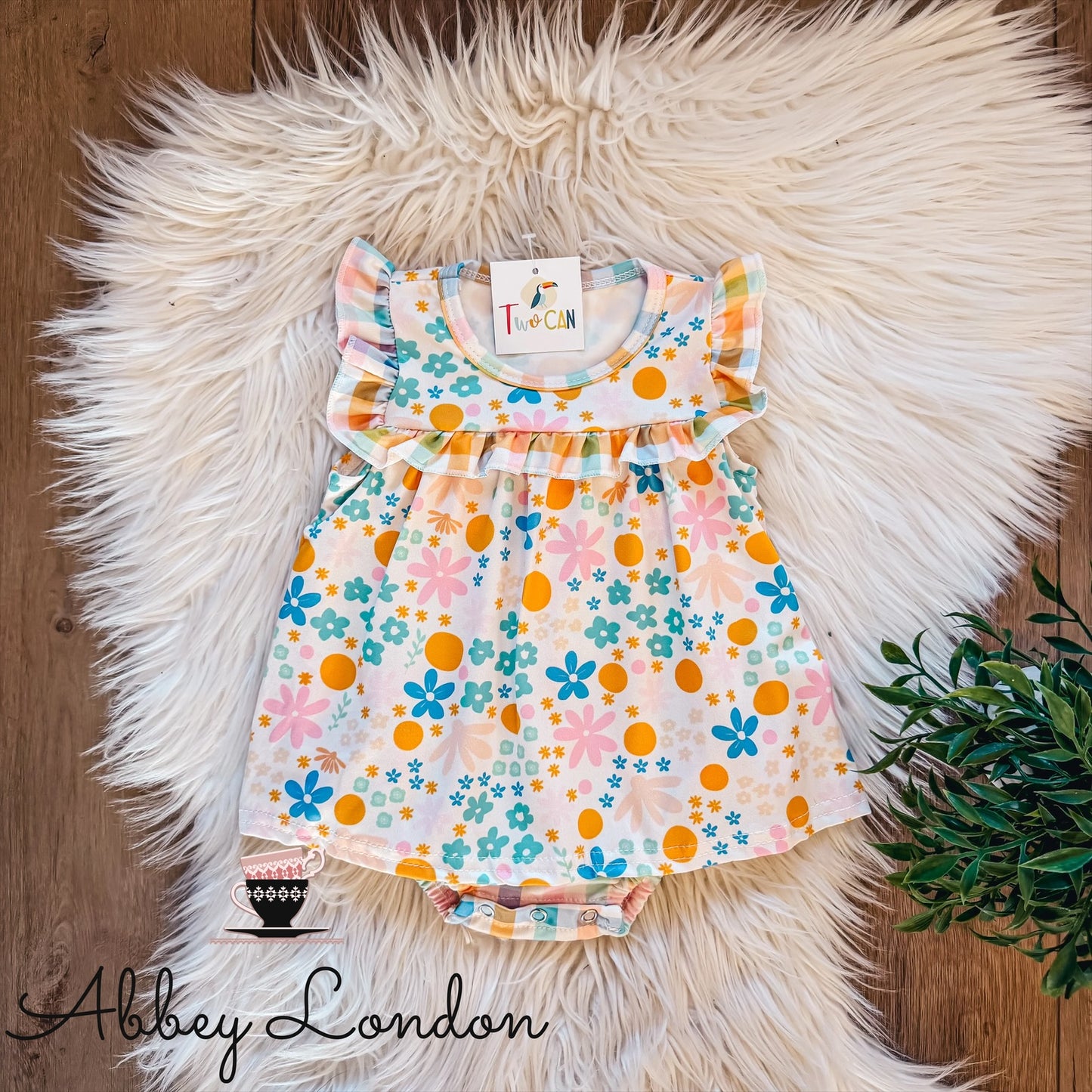 Sunny Meadow Infant Onesie by TwoCan