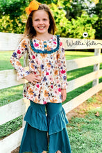 Load image into Gallery viewer, Wildflowers Flare Pant Set by Wellie Kate
