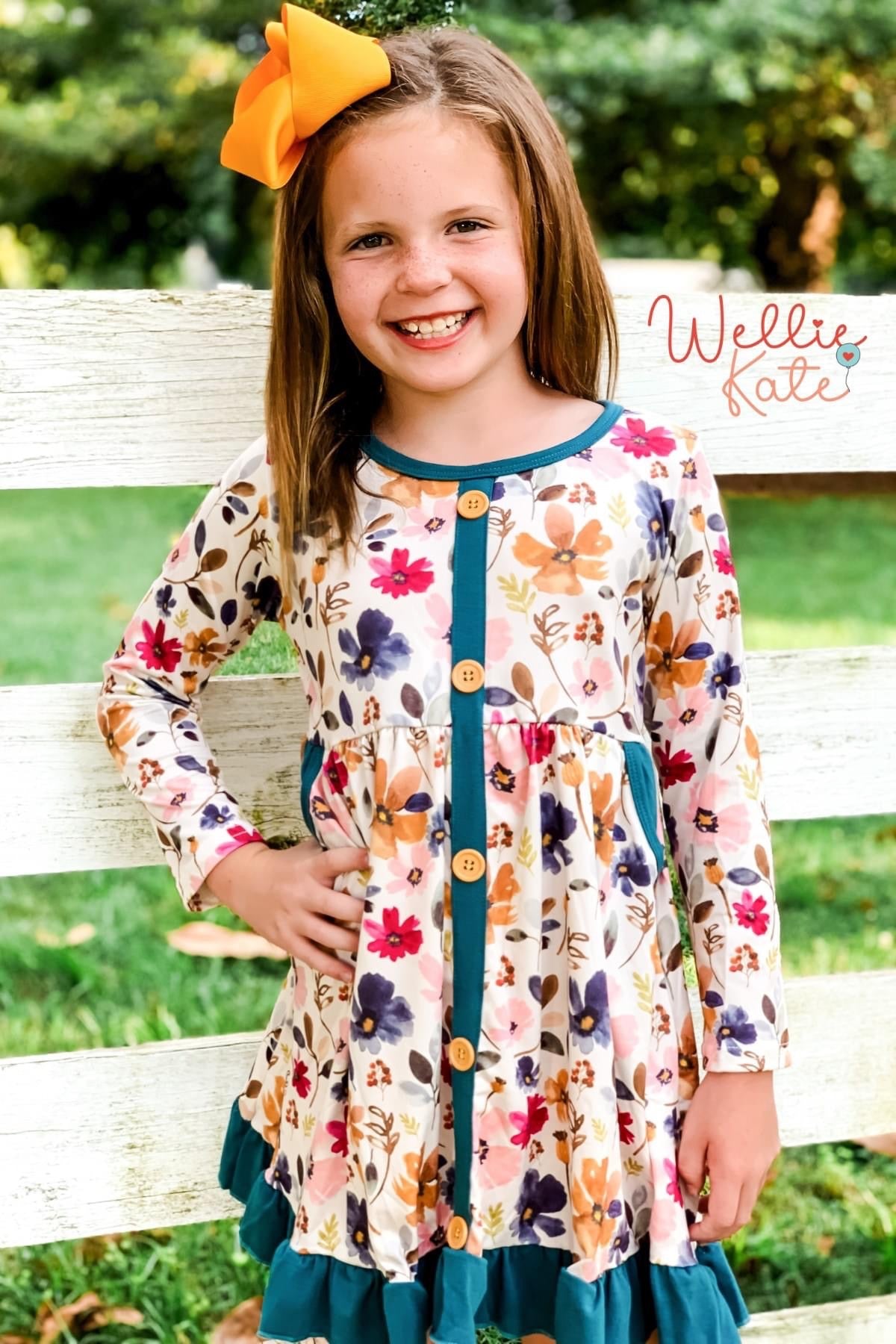 Wildflowers Dress by Wellie Kate