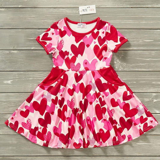 (Preorder) Valentine Vibes Dress by Pete + Lucy (NEW size chart)