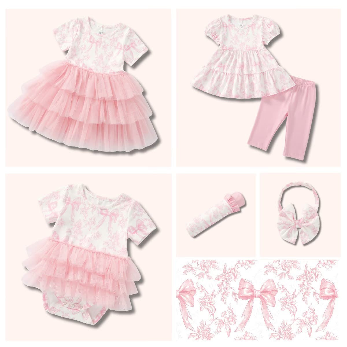 Vintage French Fairytale Tulle (Pink) by Pete + Lucy