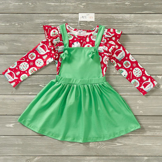 (Preorder) Holiday Dreams Skirt Set by Pete + Lucy