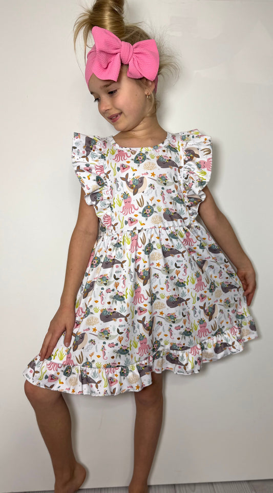 Under the Sea Dress by Clover Cottage
