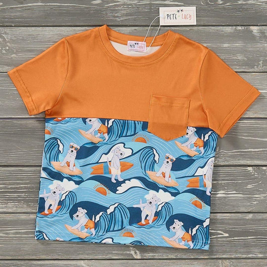 Surf’s Up Pup Shirt by Pete + Lucy