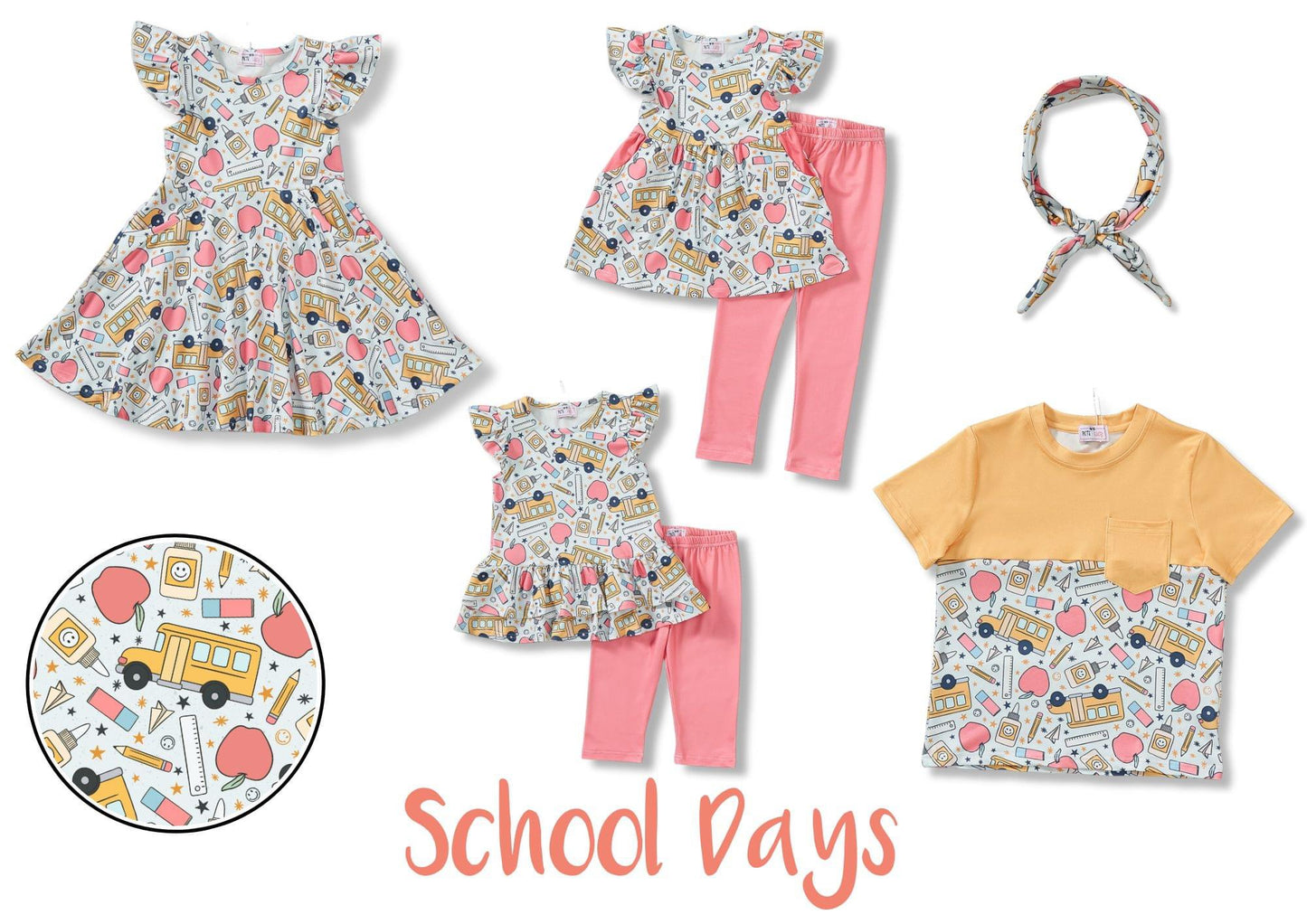 (Preorder) School Days Headband by Pete + Lucy