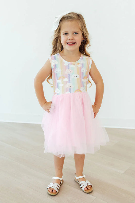 Rainbow Skies Tank Tulle Dress by Mila & Rose
