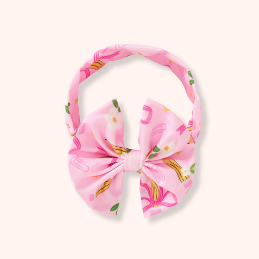 Doodle Days Bow Headband by Pete + Lucy