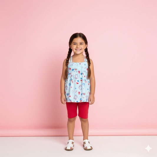 USA All Day Short Set by Pete + Lucy