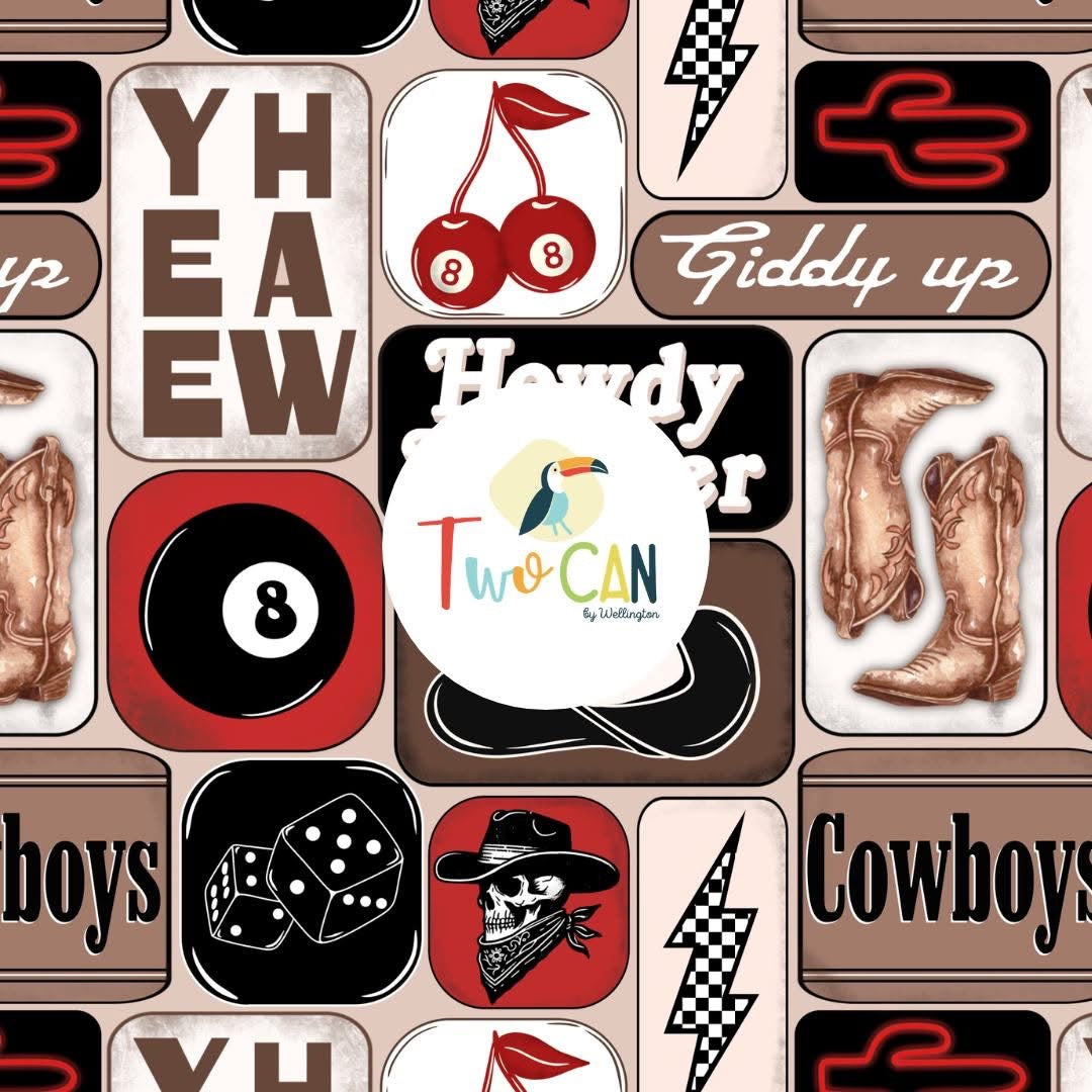 Howdy Partner Infant Romper by TwoCan