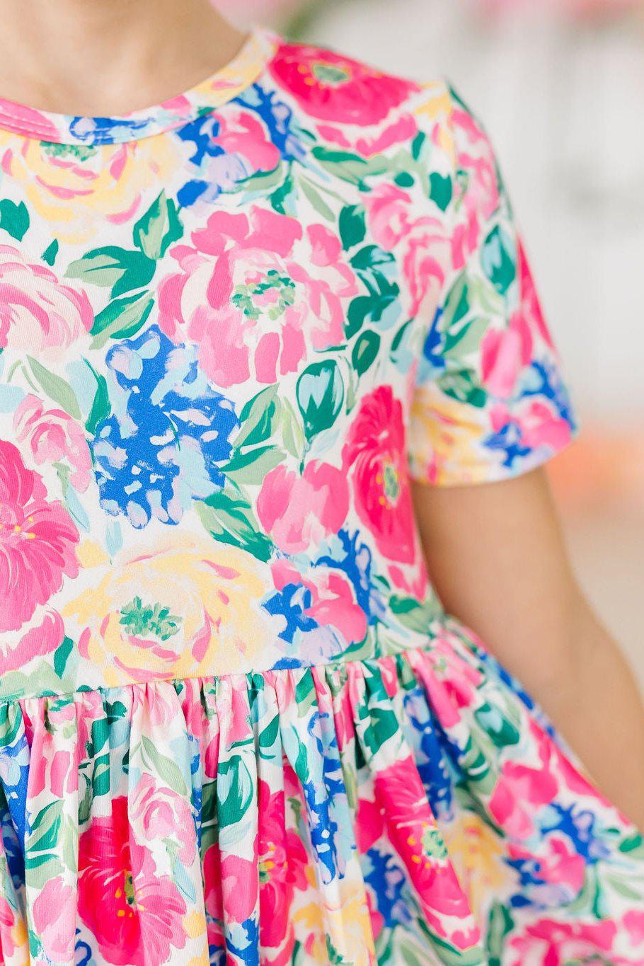 Wildflower Wishes Pocket Twirl Dress by Mila & Rose