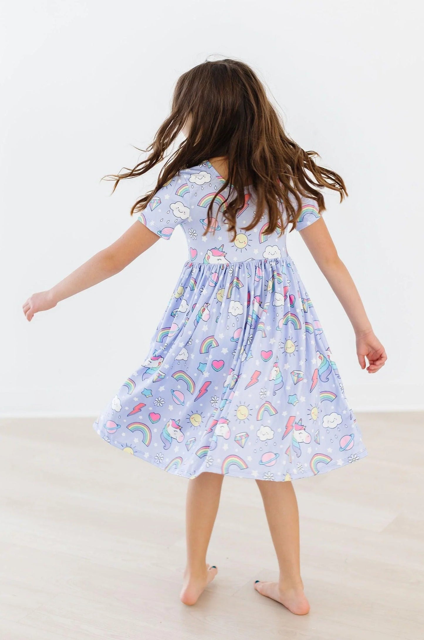 Galactic Unicorns Twirl Dress by Mila & Rose