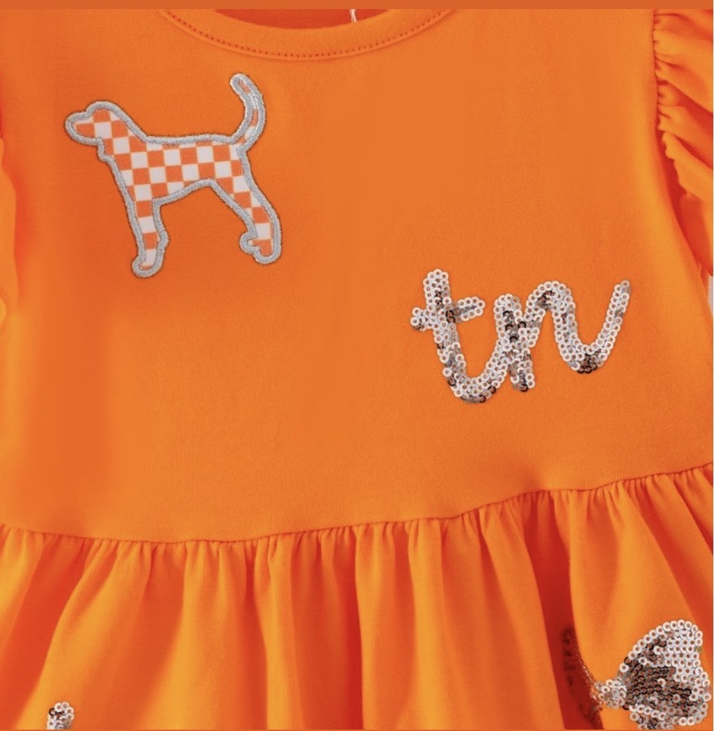 Tennessee Silver Sequin Dress by Clover Cottage