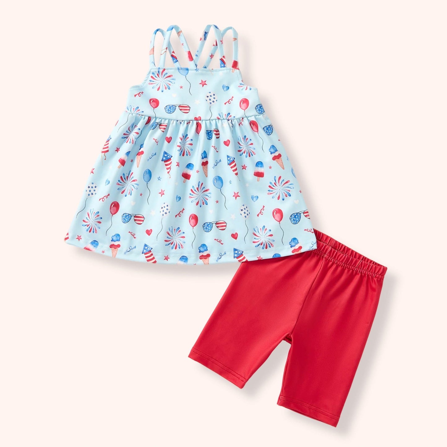 USA All Day Short Set by Pete + Lucy