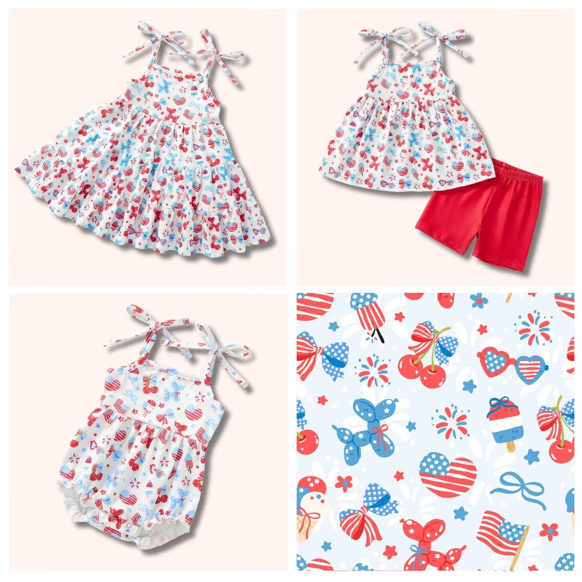 Firecracker Cutie Dress by Pete + Lucy
