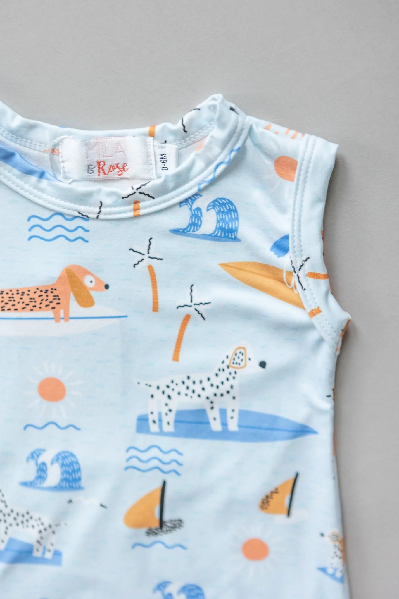 Surf’s Pup Shorty One Piece by Mila & Rose