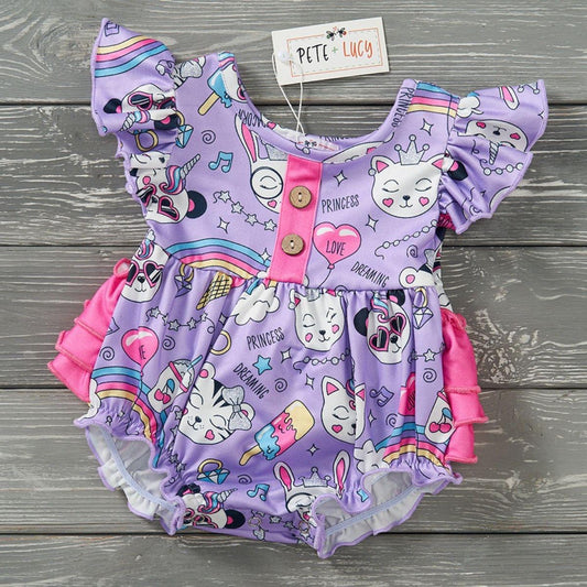 Dreamland Delight Infant Romper by Pete + Lucy