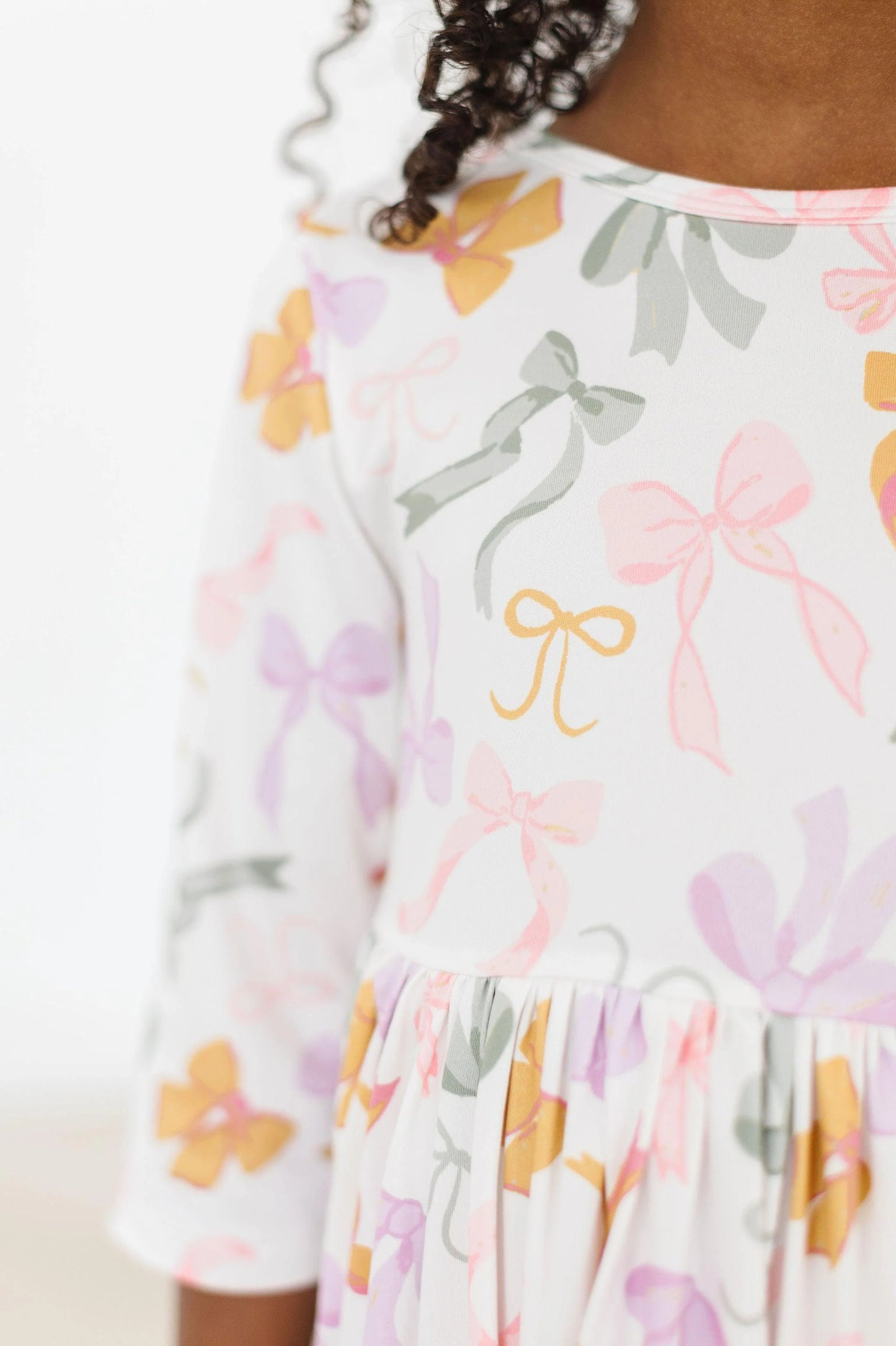 Boho Bows Pocket Twirl Dress by Mila & Rose