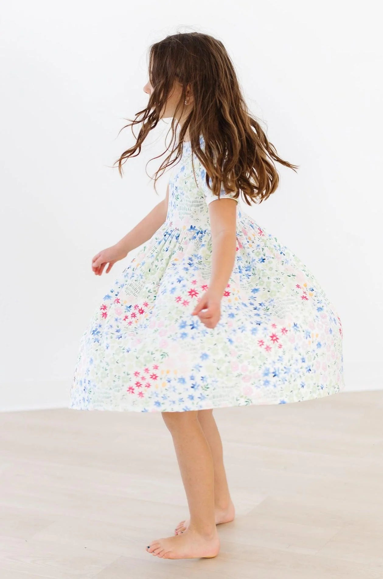 Sunshine Meadows Pocket Twirl Dress by Mila & Rose