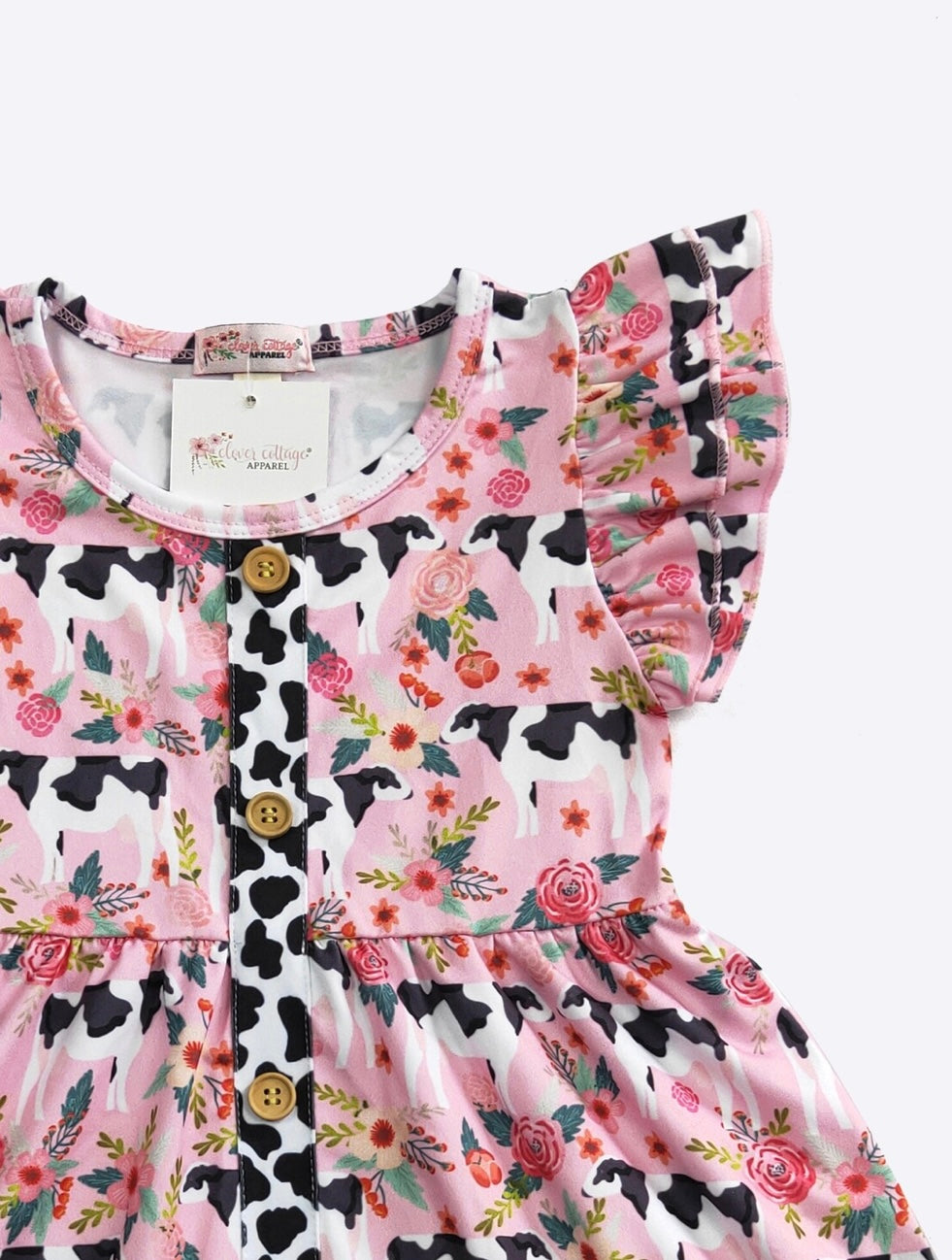 Milk Cow Dress by Clover Cottage