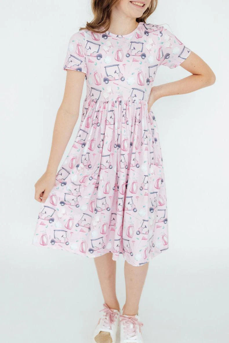 Tee Time Pocket Twirl Dress by Mila & Rose
