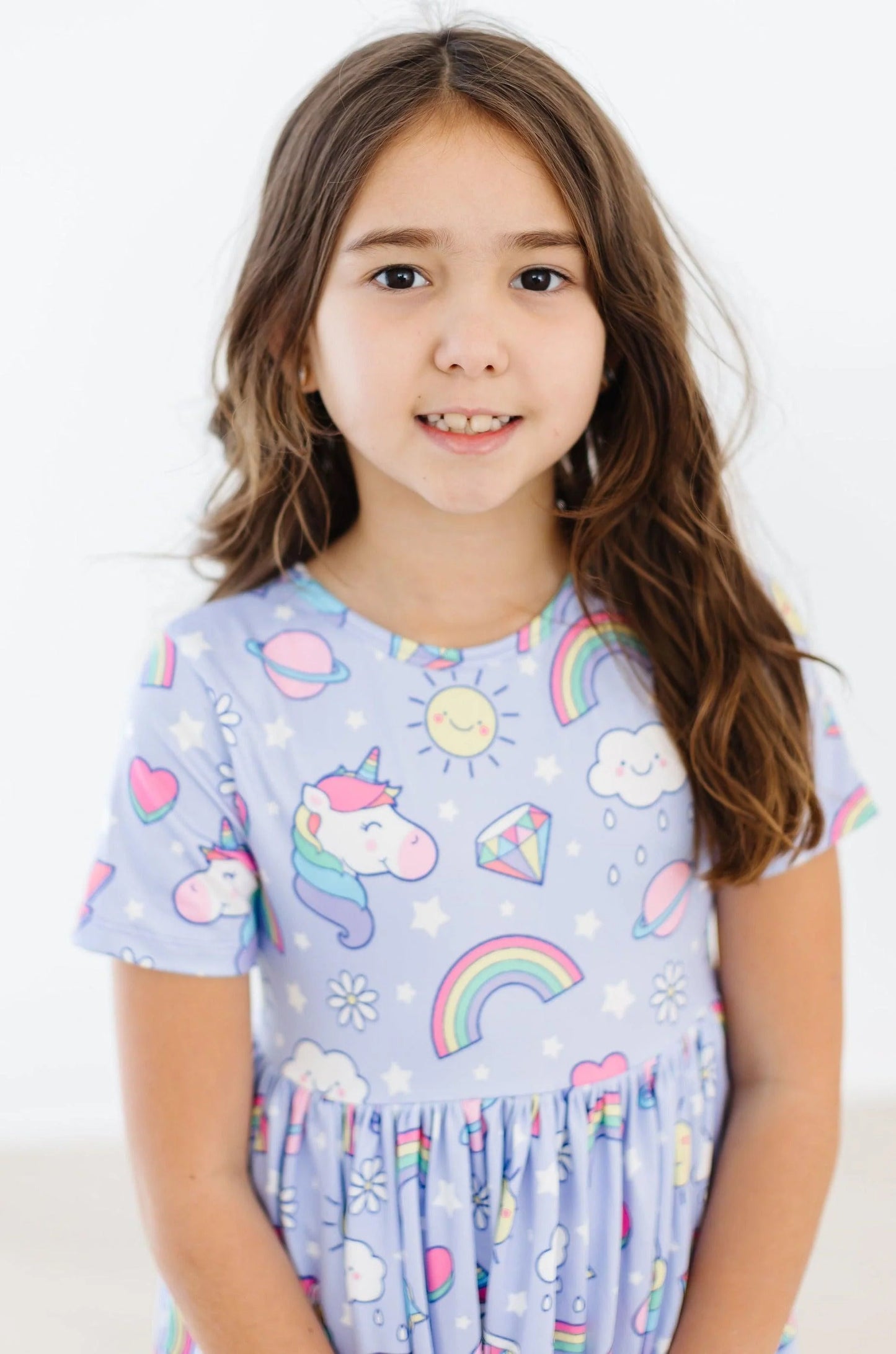 Galactic Unicorns Twirl Dress by Mila & Rose