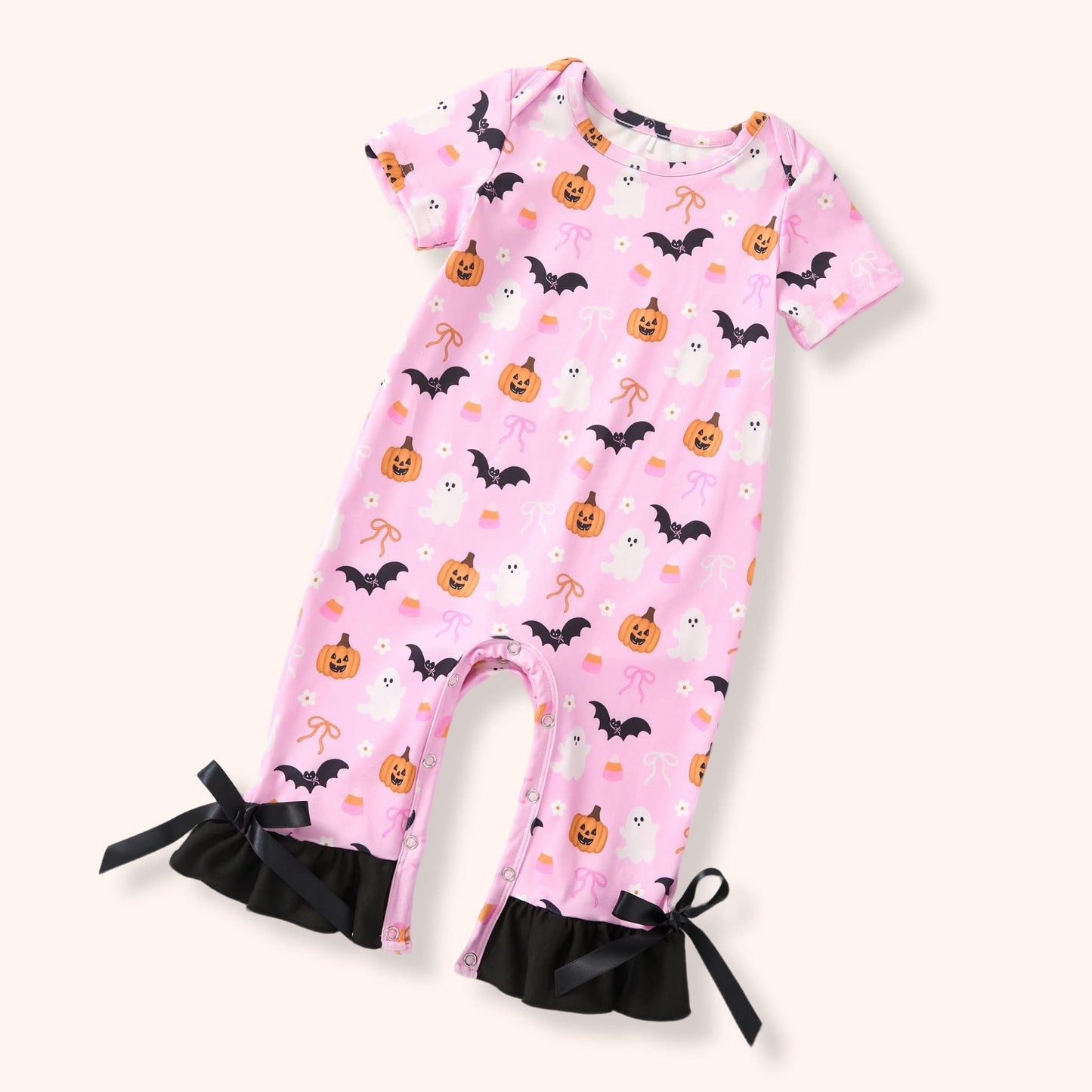 (Preorder) Sweet & Spooky Infant Romper by Pete + Lucy