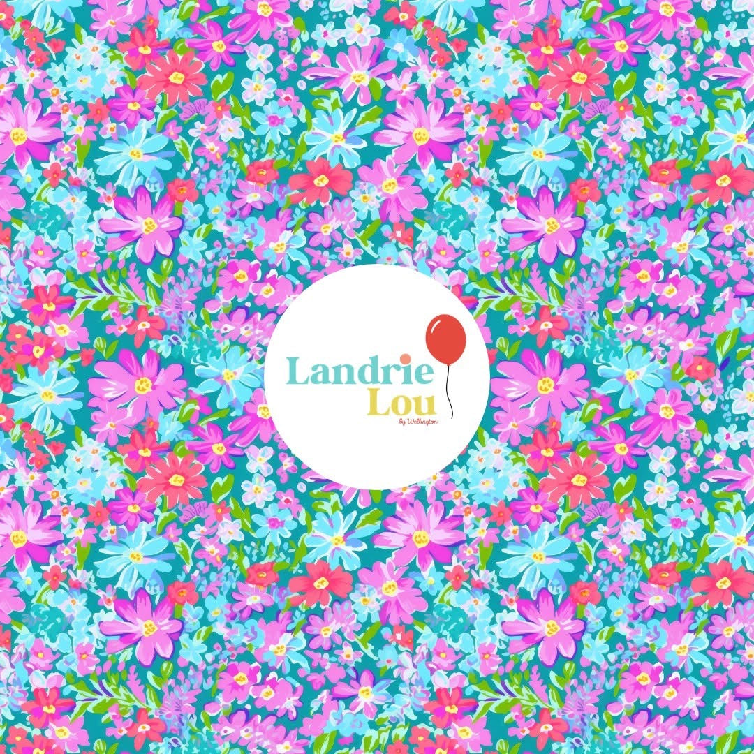 Painted Wildflower All Day Twirl Dress by Landrie Lou
