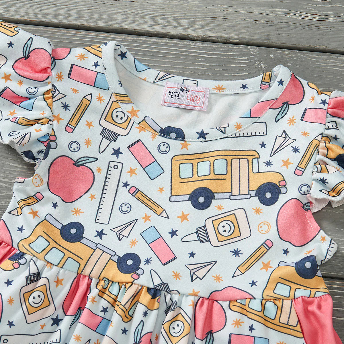 (Preorder) School Days Pant Set by Pete + Lucy