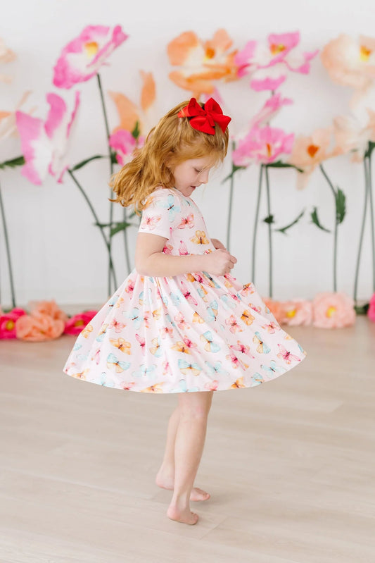 Butterfly Kisses Twirl Dress by Mila & Rose