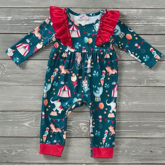 Greatest Show Girl’s Infant Romper by Pete + Lucy