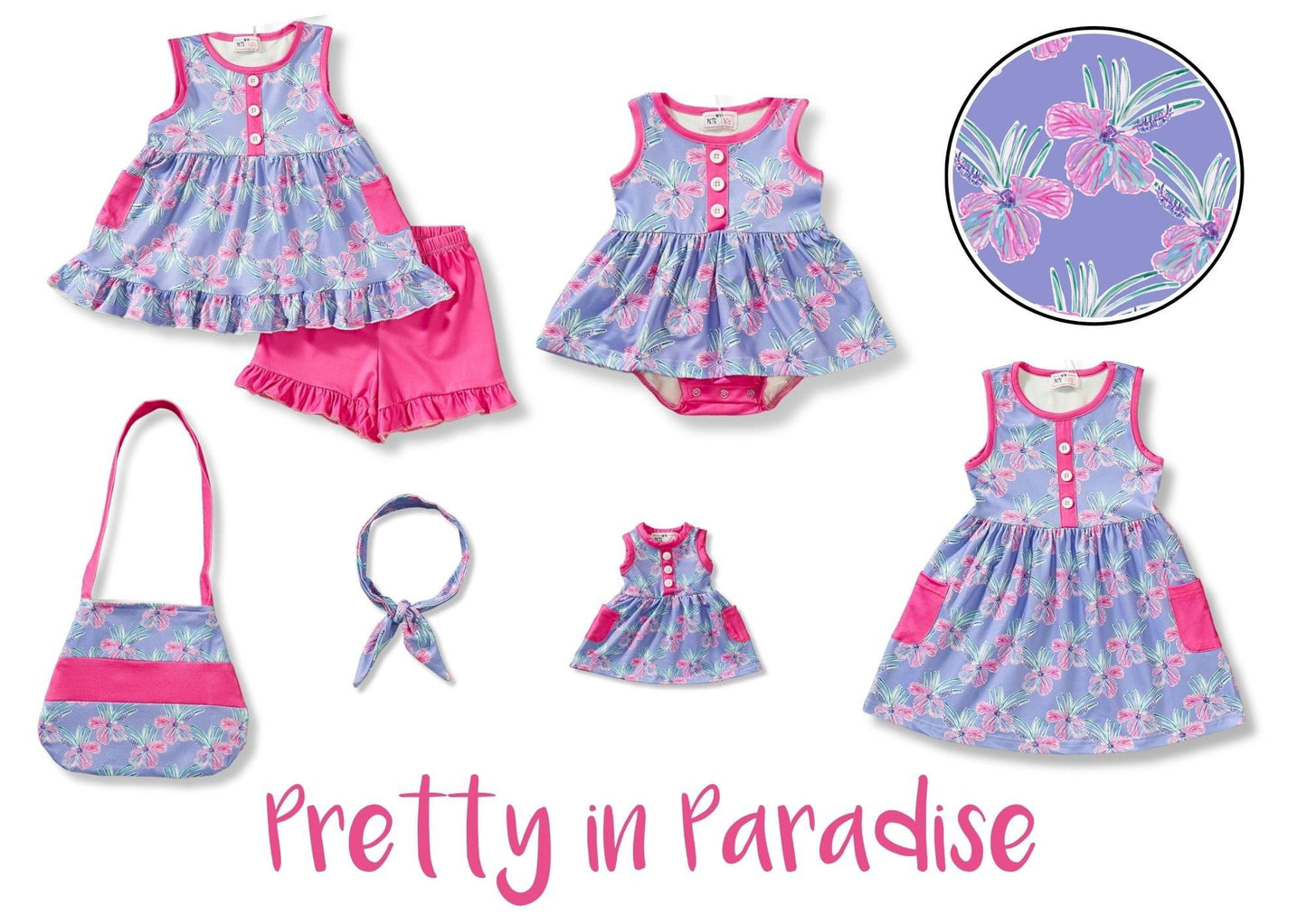 Pretty in Paradise Dress by Pete + Lucy