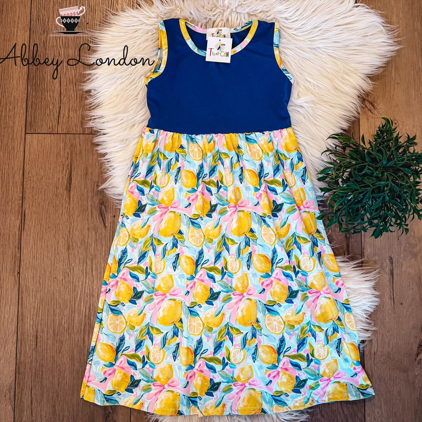 Lemon Grove Maxi Dress by TwoCan