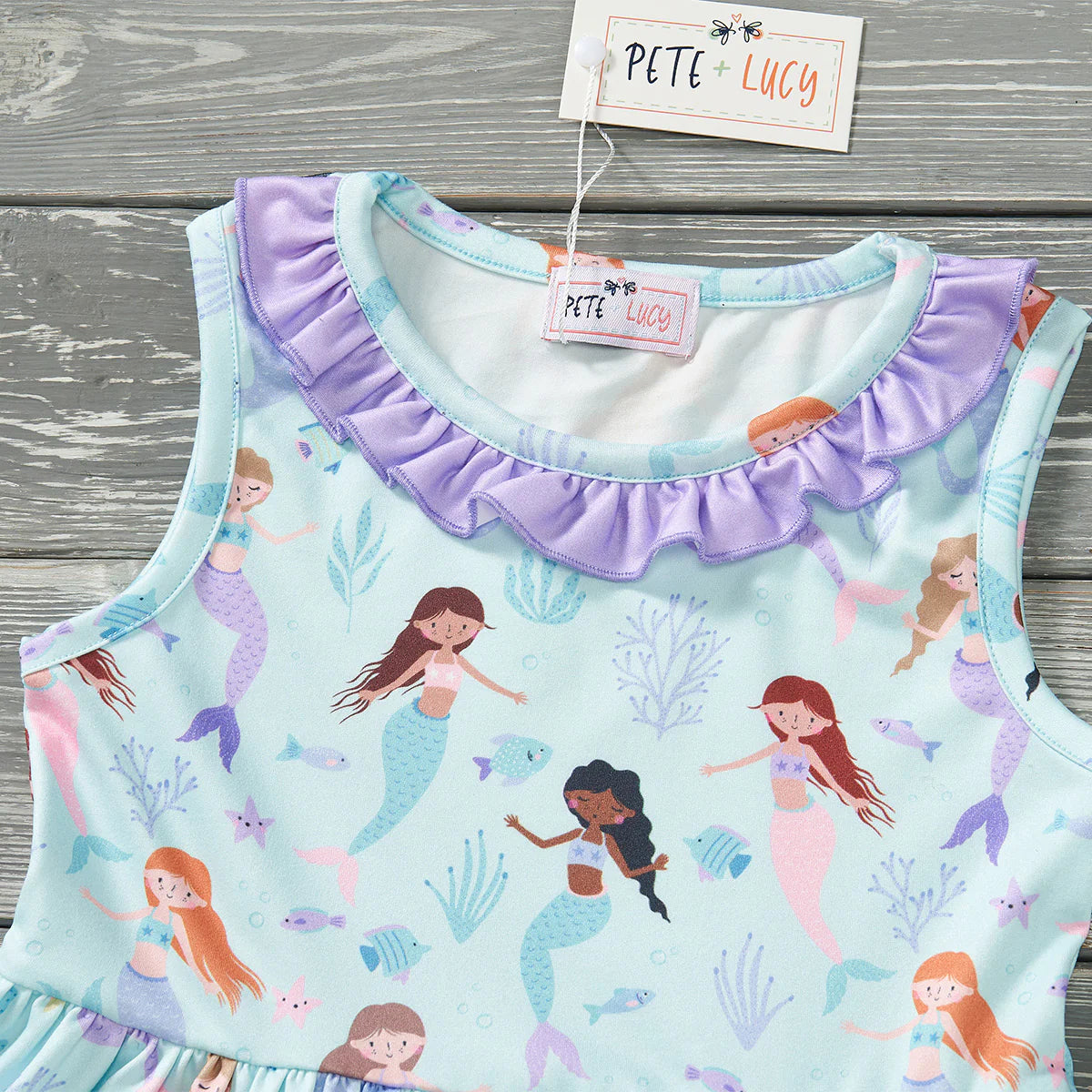 (Preorder) Mermaid Dreams Dress by Pete + Lucy