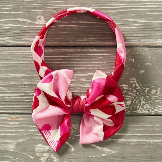 (Preorder) Valentine Vibes Bow Headband by Pete + Lucy