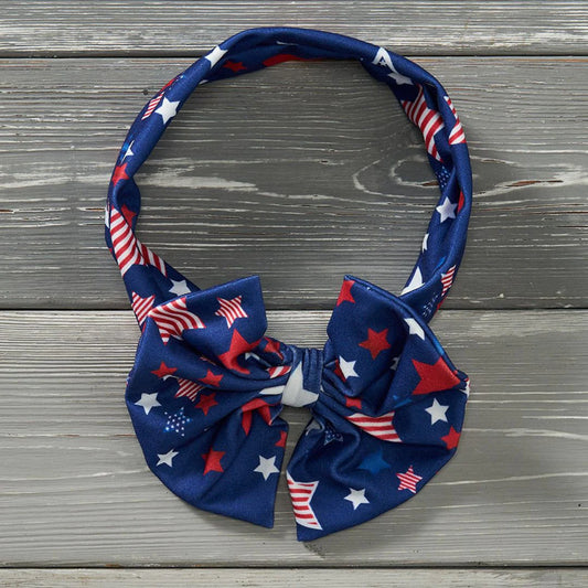 (Preorder) Star Spangled Bow Headband by Pete + Lucy