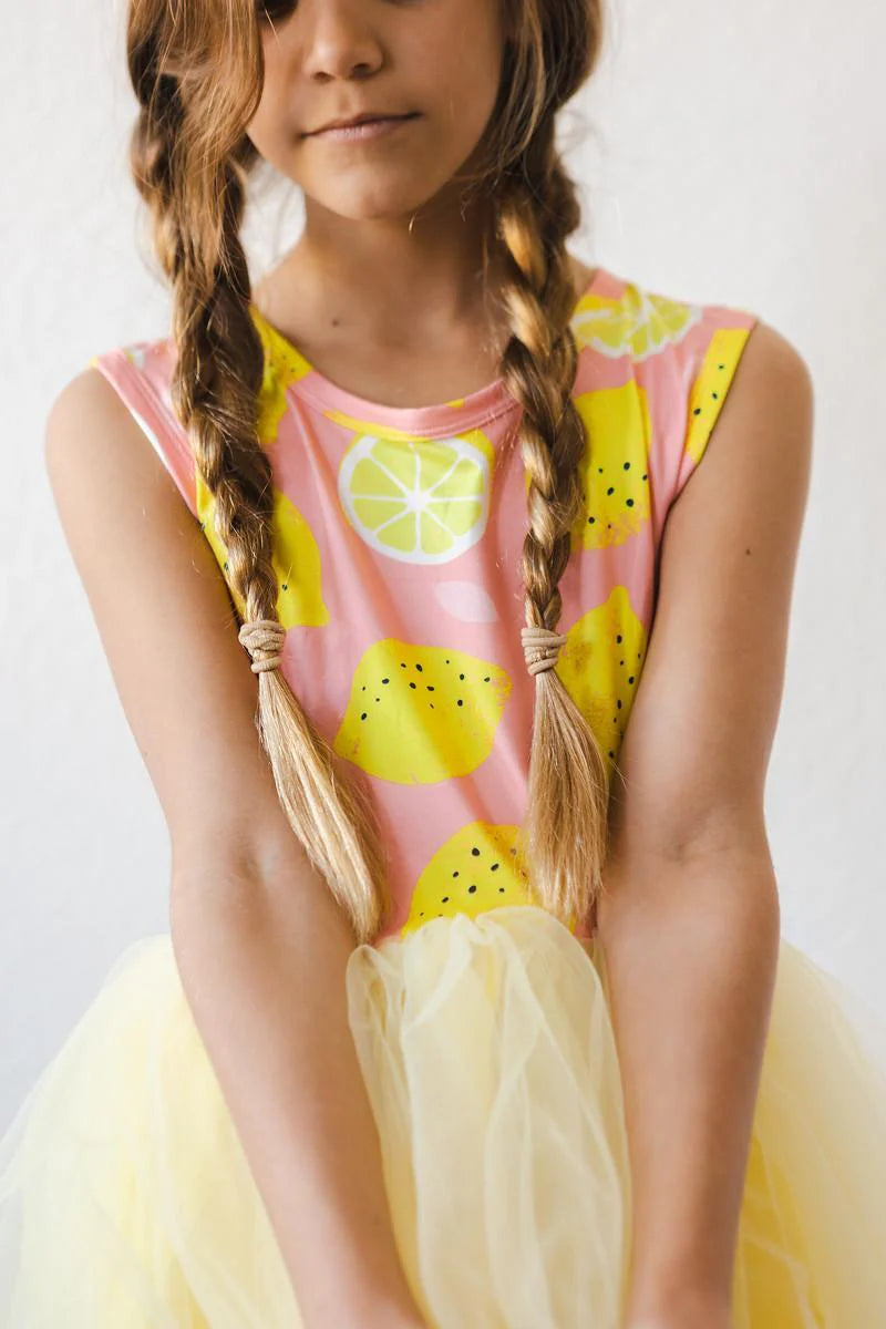 Lemon Squeezy Tank Tulle Dress by Mila & Rose