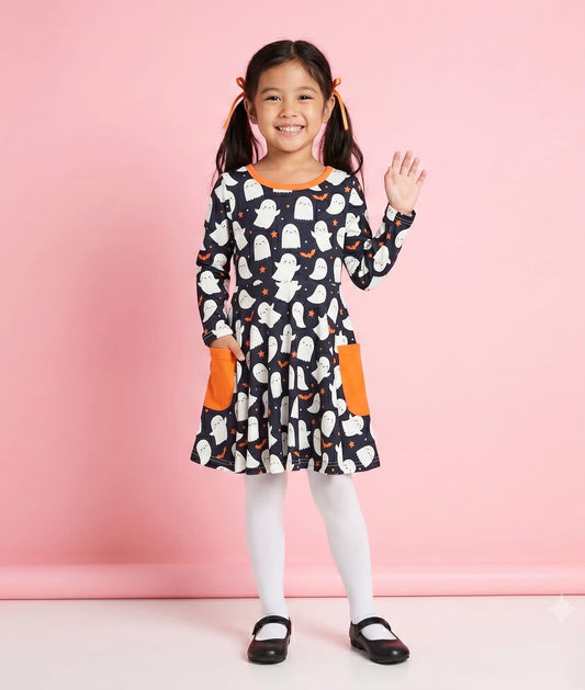 (Preorder) Boo Crew Dress by Pete + Lucy