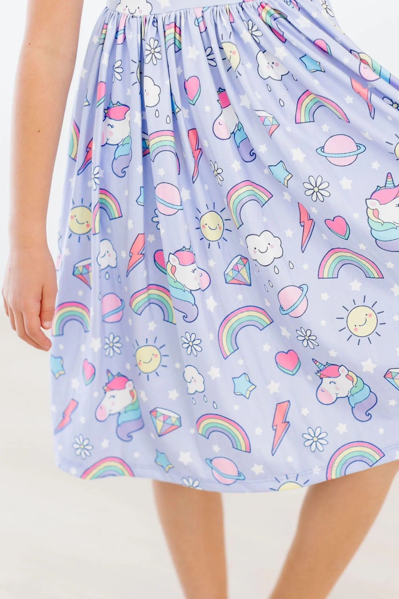 Galactic Unicorns Twirl Dress by Mila & Rose